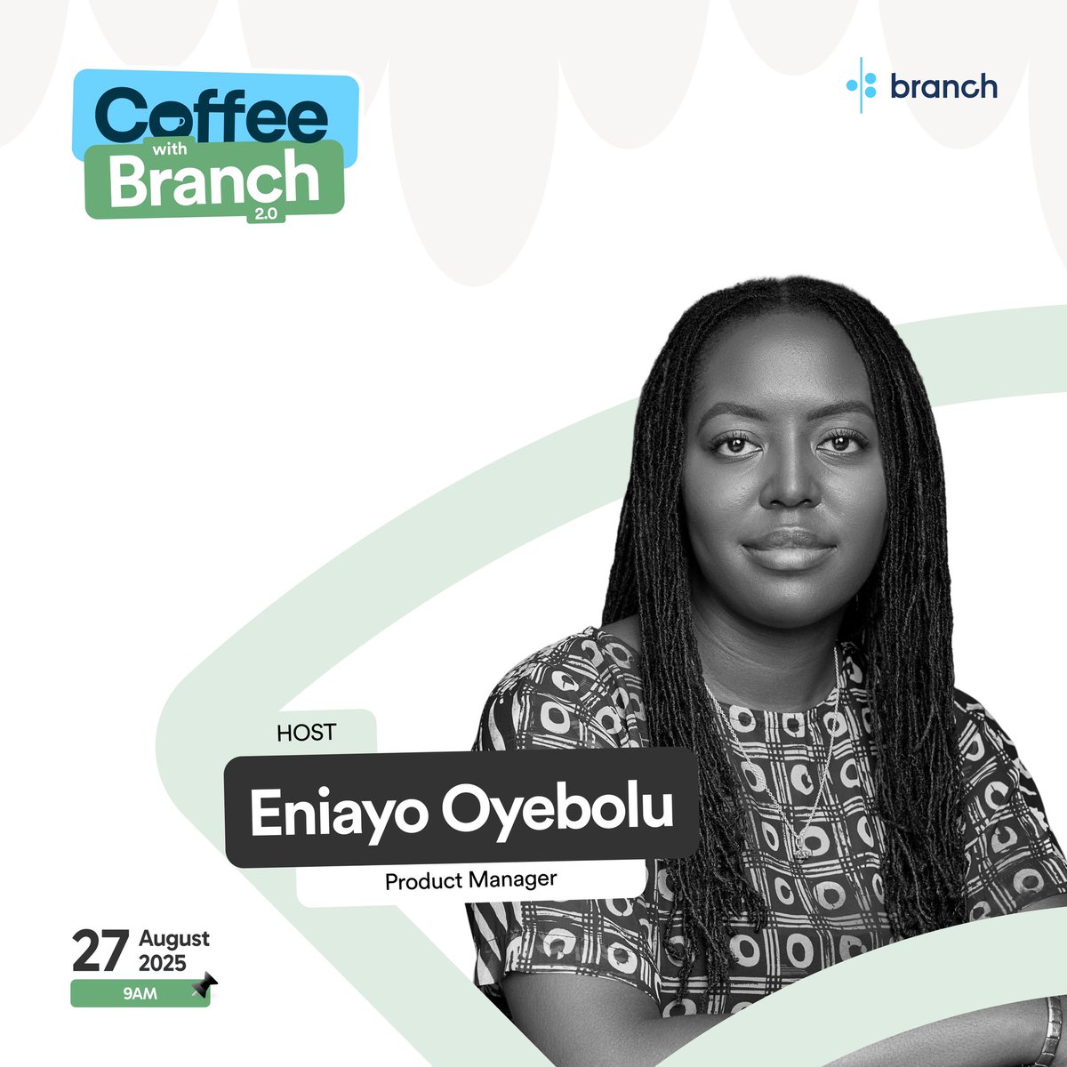 branch_ng's tweet photo. Let’s build the future of fintech, together.

Date: August 27th, 2025 
Time: 9am

#CoffeeWithBranch #BranchCareers #Branch

@mattflannery @iamadedayo @adanne_a @elubomba @nnayo_o https://t.co/tRdt9XkXdD