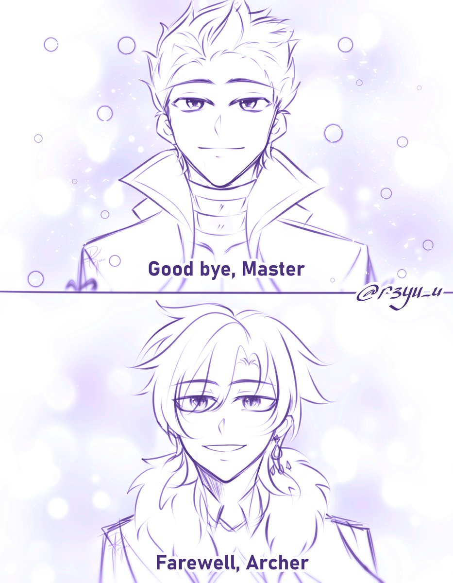 For every meeting, there must be a farewell. 

#Archerine #Archer #Aventurine #HSRxFate_UBW #hsr