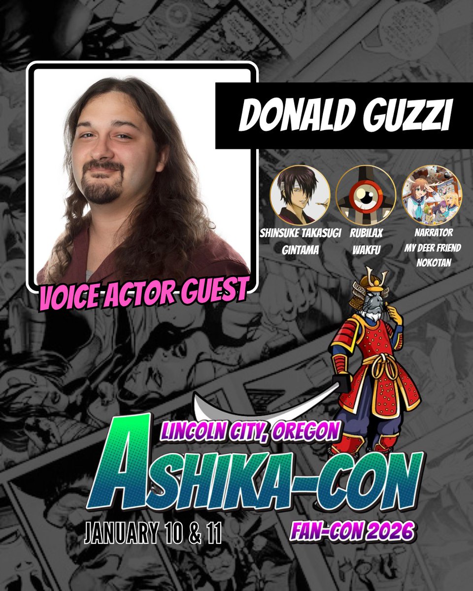 🦌Con Announcement!🦌

I'm pleased to announce you'll be able to catch me at Ashika-Con in Lincoln City, Oregon, January 10-11 2026!

It'll be my first time in Oregon and I'm incredibly excited to finally venture out to the west coast!

Details at: ashikacon.com