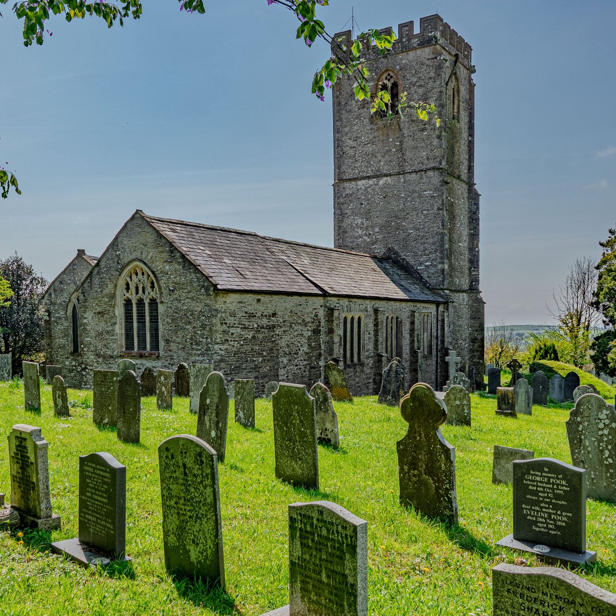 Stoke Rivers church