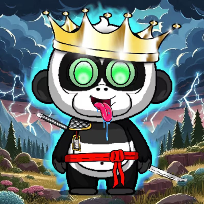 MULLETMANONSOL's tweet photo. Someone out there likes Pandas a lot! Poly pals hitting hard! @PolyPalsNFT_ #PPNFT https://t.co/YSQuK7urSV