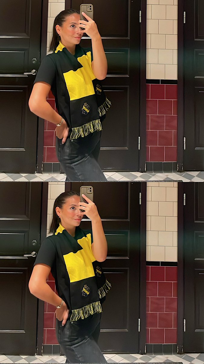 När det svartgula laget spelar boll 
🖤🖤🖤💛💛💛#gnaget