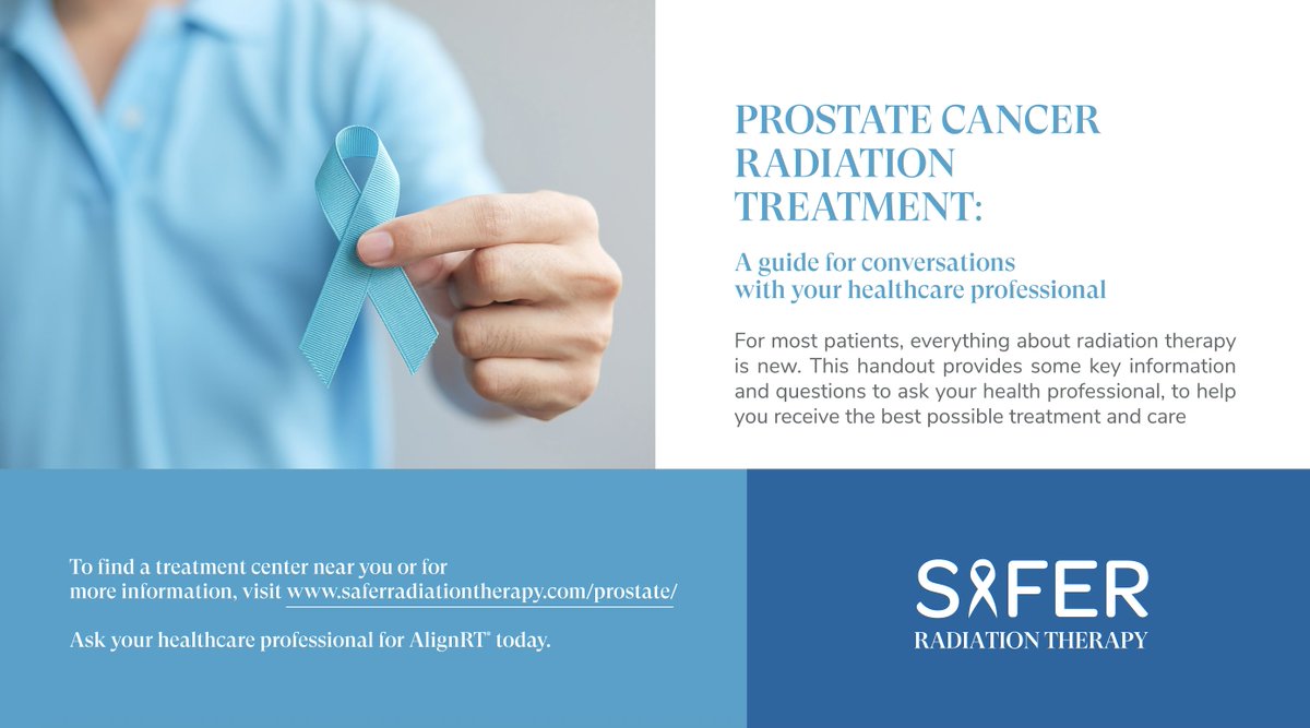 SaferRT's tweet image. Today’s technology can help protect healthy tissue during prostate cancer treatment, with submillimeter accuracy.

Discover how clinics are using AlignRT to make radiation therapy safer: saferradiationtherapy.com/prostate/