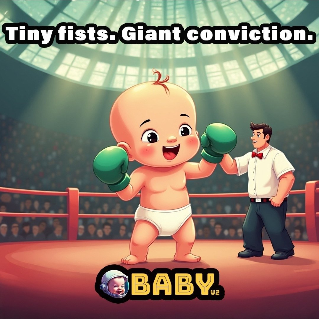 Gouge_X's tweet photo. @IcedKnife $BABY’s fam is building the dream! @baby_sol_2
’s Solana meme coin chases $1B with locked liquidity. Round 2’s solid!  #BABY #Crypto #Solana
CA: FjtQhyaGmYioRKA3enZkq3wVXLT121DwQ24W9d5Vmhw2
 https://t.co/LjWezXtsRA
What’s our $BABY vision? https://t.co/d4x7xTcsuV
