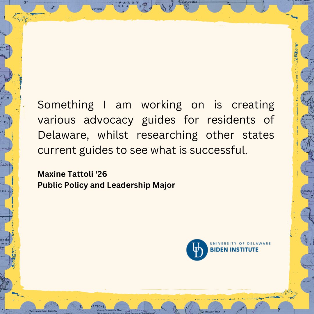 Today, we’re featuring a postcard from Maxine Tattoli, who is interning with the Delaware Coalition Against Gun Violence (DECAGV). 

DECAGV seeks to end gun violence in Delaware and nationwide through policy, partnerships, and prevention education programs.

#BISummerIntern