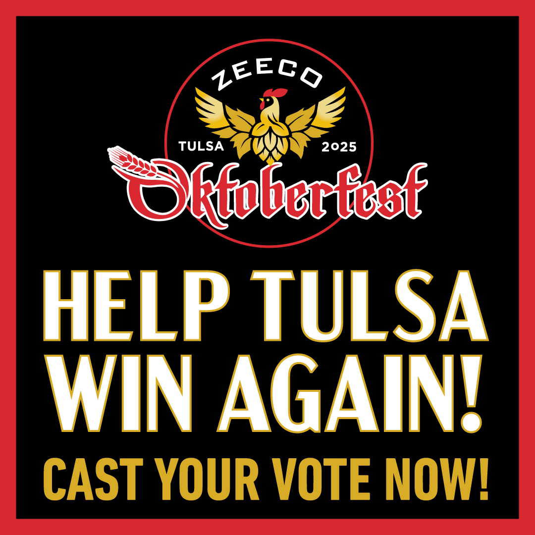 Zeeco_Inc's tweet image. Zeeco Oktoberfest Tulsa is once again nominated for USA Today's Best Oktoberfest nationwide! We took #1 in 2024 - help us bring the title back in 2025. Since 1979, Zeeco and Tulsa Oktoberfest have proudly showcased Tulsa on the world stage. Cast your vote: hubs.li/Q03C8mjT0