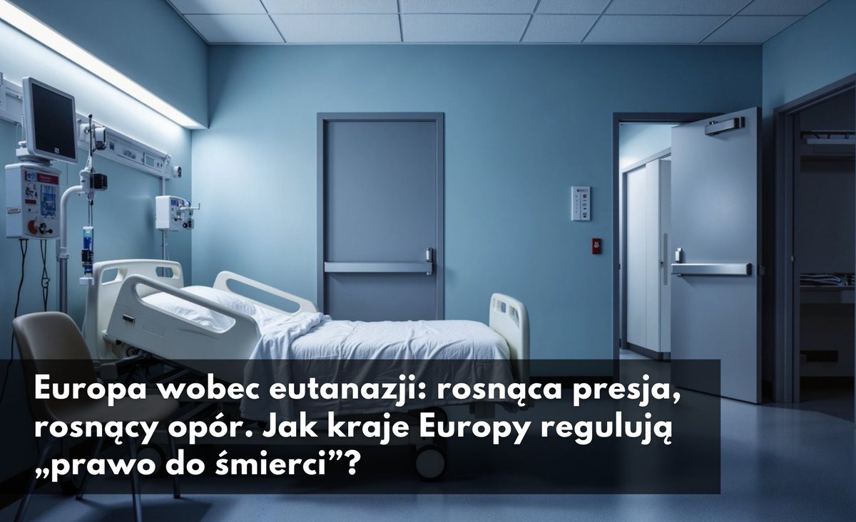 🔴 Eutanazja i wspomagane samobójstwo to w Europie obszar głębokich różnic prawnych i moralnych. Na naszym kontynencie tylko kilka państw zezwala na eutanazję lub wspomagane samobójstwo – pozostałe zachowują ograniczenia lub całkowity zakaz
🔴 Holandia i Belgia przodują w