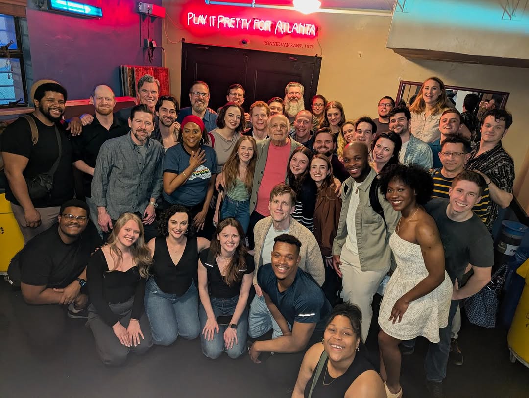 Looking back on a full circle moment for our company. Thank you to the book writer of Parade, Alfred Uhry, for the words that continue to move us, challenge us, and inspire us night after night.

📷: Luis Luque/Capture Imaging