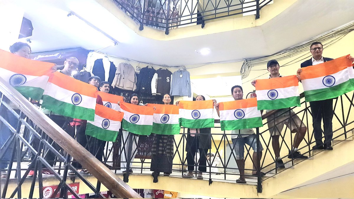 Gagann Jain (@gagannshillong) on Twitter photo In yet another historic first, under able guidance of <a href="/anilkantony/">Anil K Antony</a> ji <a href="/rikmangm/">Rikman G Momin (Modi Ka Parivar)</a> ji and motivation of <a href="/blsanthosh/">B L Santhosh</a> ji , Bjp Meghalaya Minority Morcha , celebrated <a href="/HarGharTirangaa/">Har Ghar Tiranga</a> 🇮🇳 today with the Buddhist Tibetan friends at Glory's Plaza Shopping complex & J M Towers , Police In yet another historic first, under able guidance of <a href="/anilkantony/">Anil K Antony</a> ji <a href="/rikmangm/">Rikman G Momin (Modi Ka Parivar)</a> ji and motivation of <a href="/blsanthosh/">B L Santhosh</a> ji , Bjp Meghalaya Minority Morcha , celebrated <a href="/HarGharTirangaa/">Har Ghar Tiranga</a> 🇮🇳 today with the Buddhist Tibetan friends at Glory's Plaza Shopping complex & J M Towers , Police