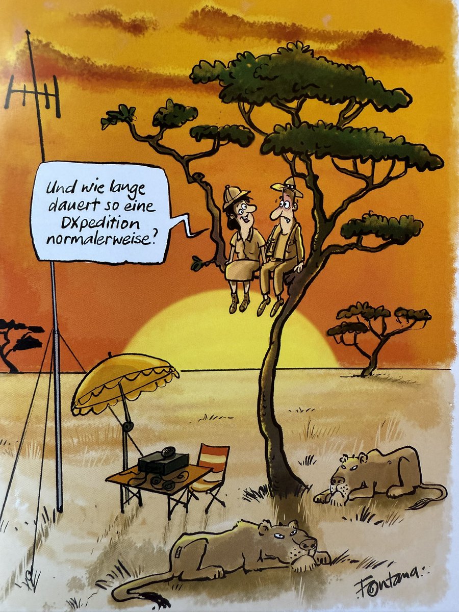 And how long does such a DXpedition usually take?
#hamradio 
#DX