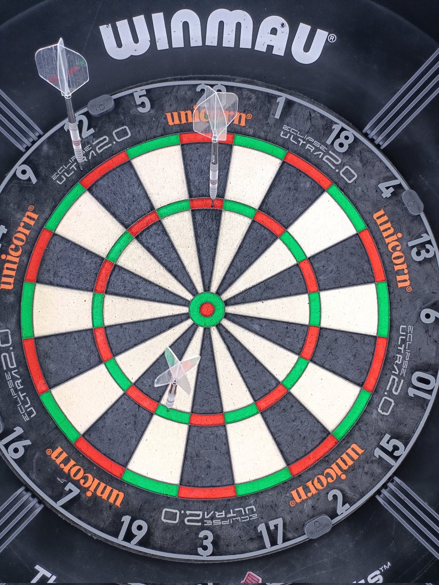 scudy2103's tweet image. That last dart for the perfect 9 🤮