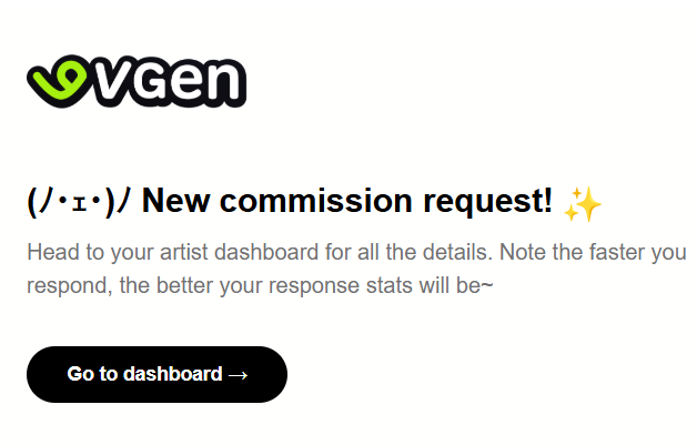 Manifesting that sweet commission ping for every small VGen artist out there💚

#artmoots share your VGen links below, let’s cheer &amp; support each other ^^