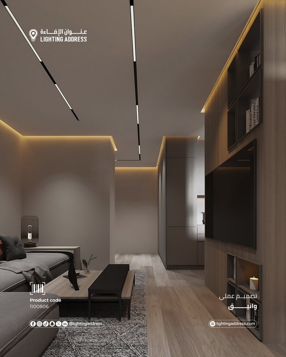 lightingaddress's tweet photo. إضاءة ناعمة بتوزيع مثالي للمساحات الراقية ✨
كشاف مسار مغناطيسي بتصميم خطي ومنتشر، يوفر إضاءة دافئة 3000K بشكل متساوٍ ومريح للعين. مثالي للصالات، المكاتب، والمعارض✨

#إنارة_خارجية #عنوان_الإضاءة #ديكور_خارجي #ضمان_ثلاث_سنوات #جودة_عالية #السعودية #ترند #lightingdesign https://t.co/ebravChdxH