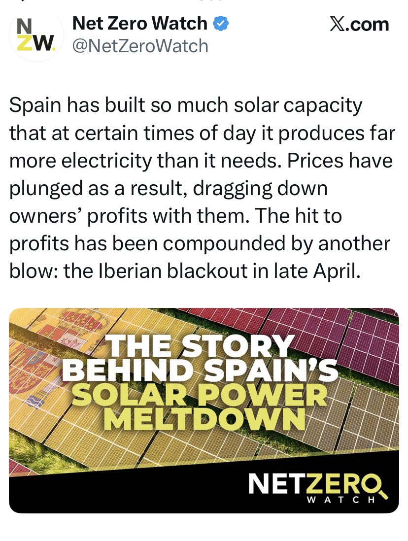 So after spending years telling us all
solar is expensive and pushes up prices they have now completely U turned and are saying solar is plunging electricity prices lower and saying it’s a bad thing!