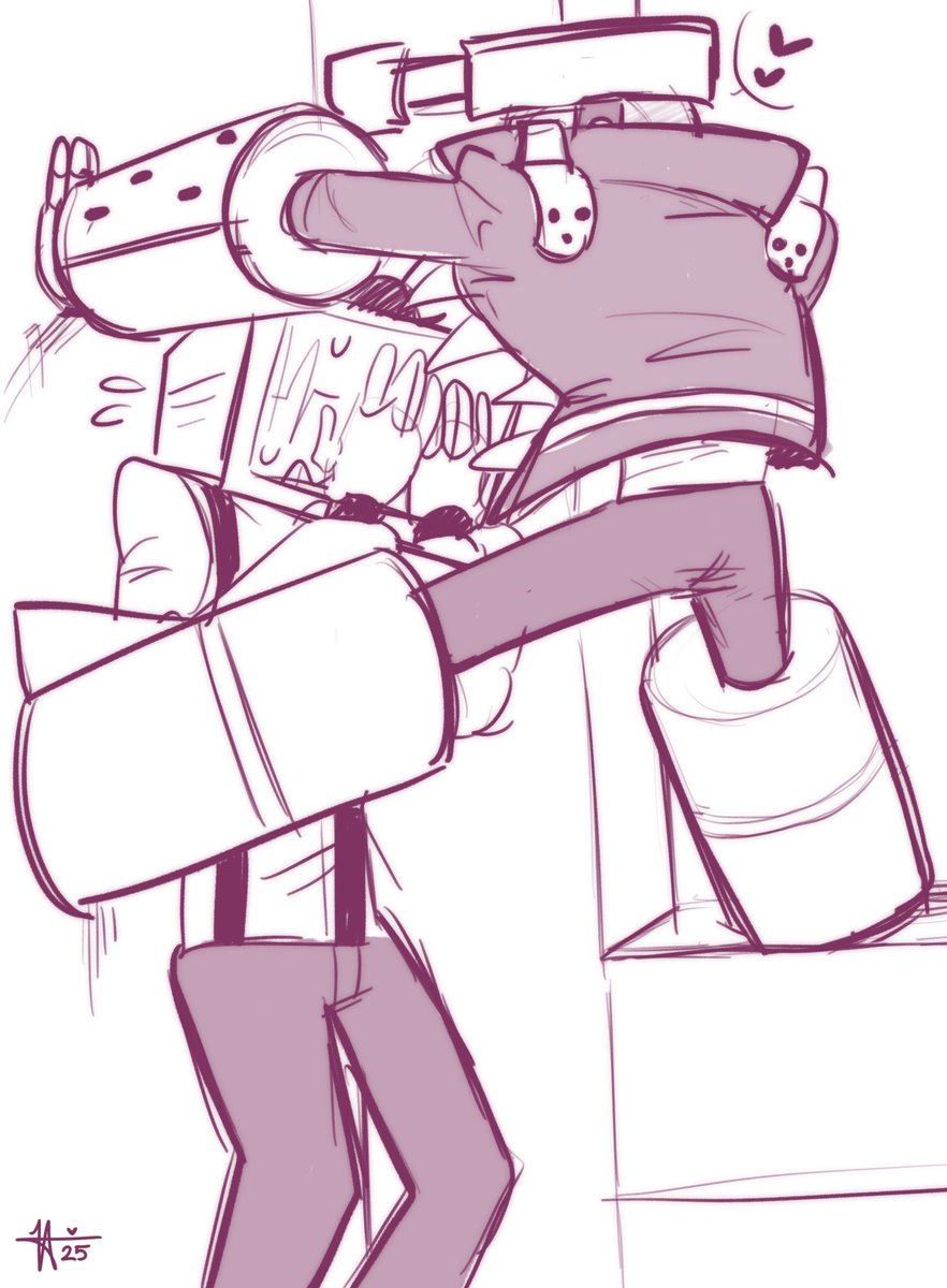 This is the only acceptable way to rizz up your freaky tall TV #gunshowsmg4