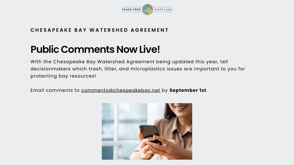 Trash Free Maryland tweet media
