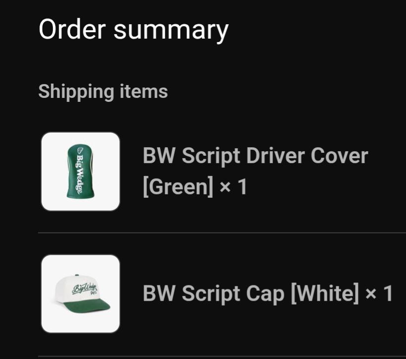 Subbed to <a href="/bigwedgegolf/">Big Wedge Golf</a> from day 1 so I couldn't resist.