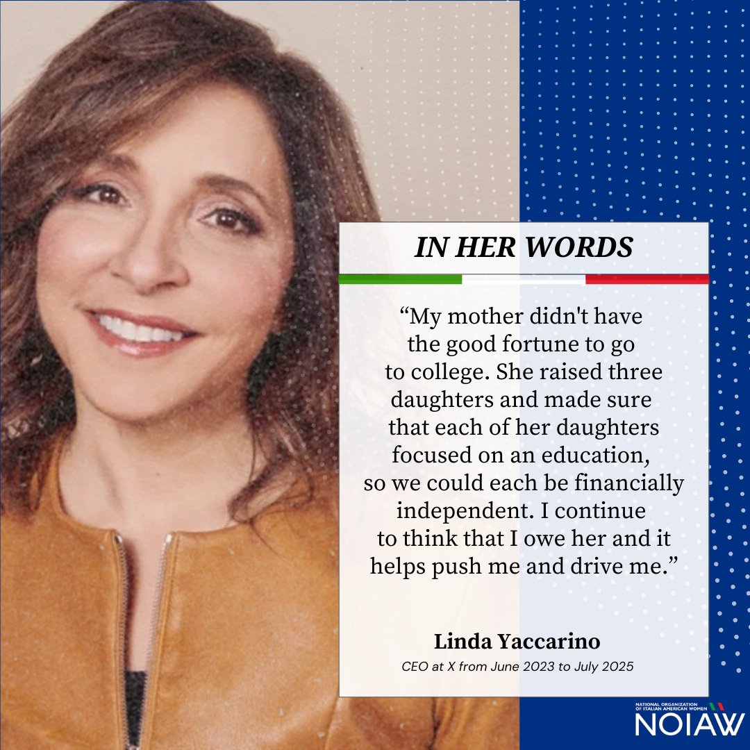 "My mother [...]raised three daughters and made sure that each of her daughters focused on an education, so we could each be financially independent. I continue to think that I owe her and it helps push me and drive me.”

#InHERwords #empowerHER
