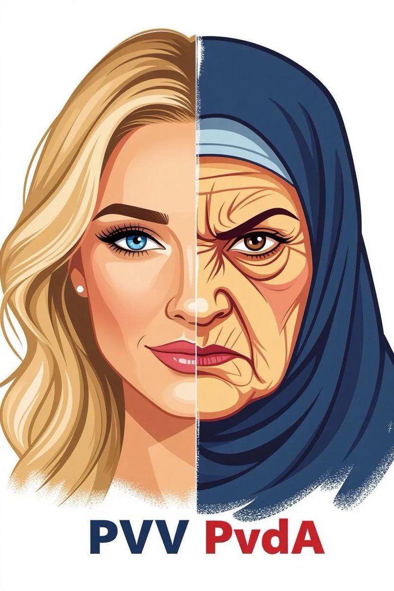 Er is mij ter ore gekomen dat moslimorganisaties deze afbeelding beledigend en discriminerend vinden en dat ze daarom aangifte tegen <a href="/geertwilderspvv/">Geert Wilders</a> hebben gedaan.
Het lijkt me beter dat niemand - ik herhaal: niemand! - dit plaatje nog deelt en misschien helemaal niet met de