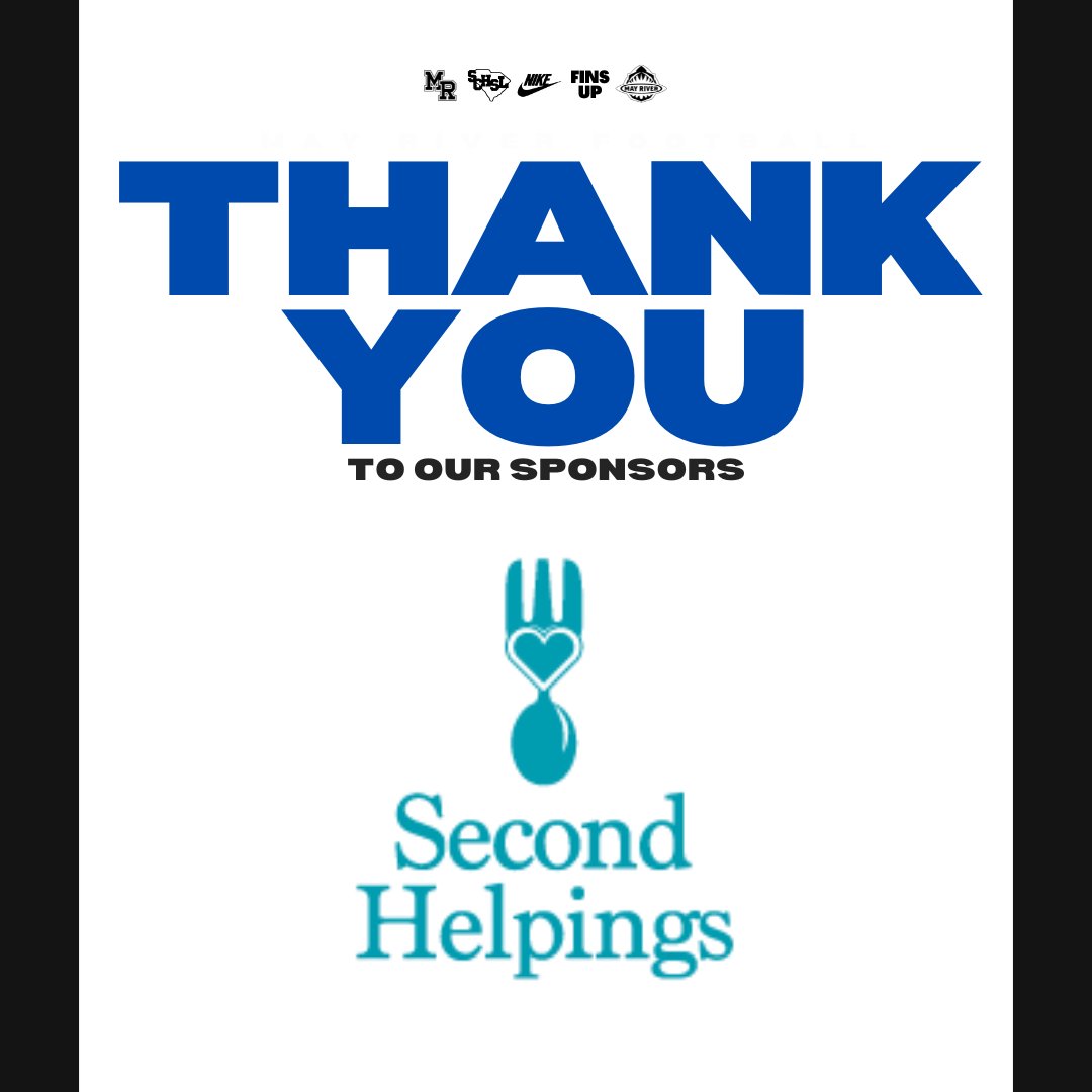 Everyday we're shouting out to our sponsors!

Thank you to Second Helpings for sponsoring the Sharks during the 2025 Season!

#EmbraceTheChaos