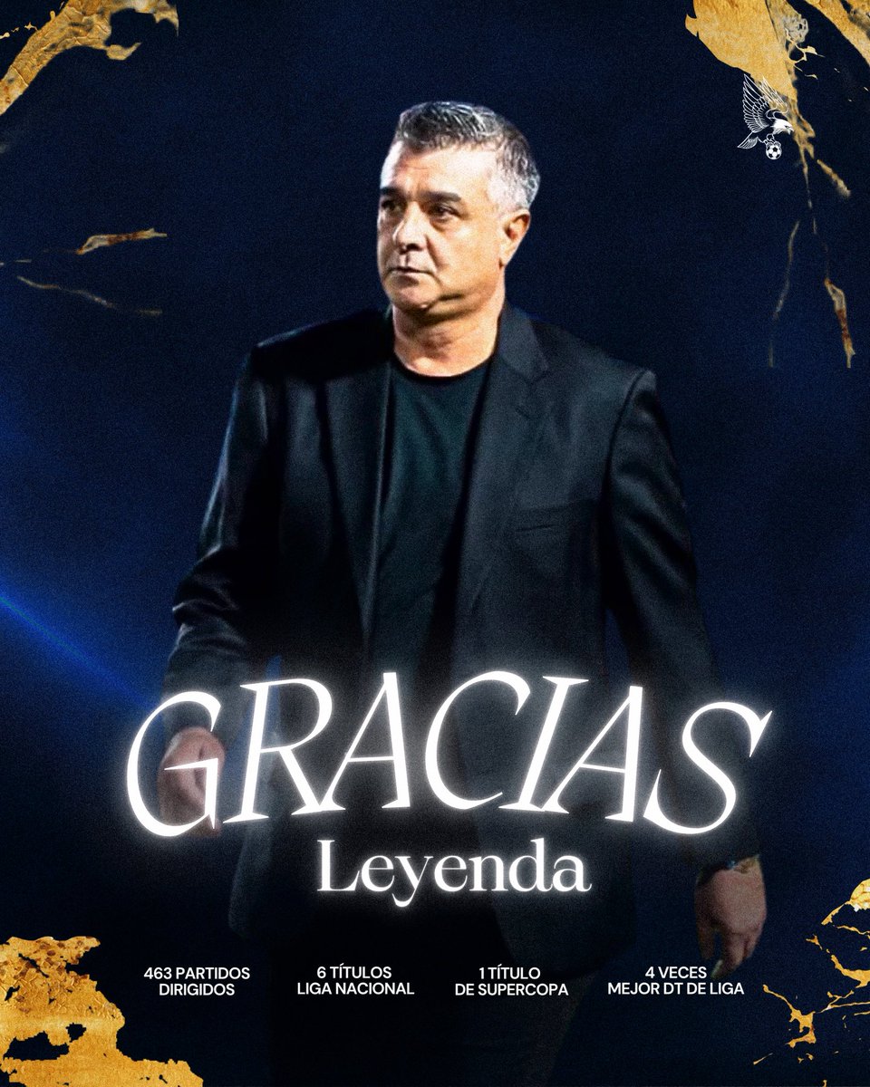 #honduraspost Diego Vásquez deja de ser el entrenador de Motagua y anuncian la llegada de Javier López, técnico de nacionalidad española con licencia uefapro y la dirigencia azul garantiza por medio de un comunicado que su estilo es muy ofensivo.