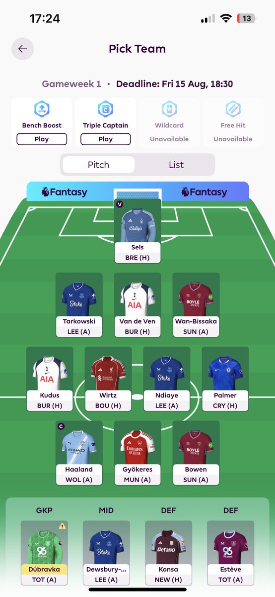 FPL_ILCAPITANO's tweet photo. @Chai_FPL https://t.co/NwXtKAGypP