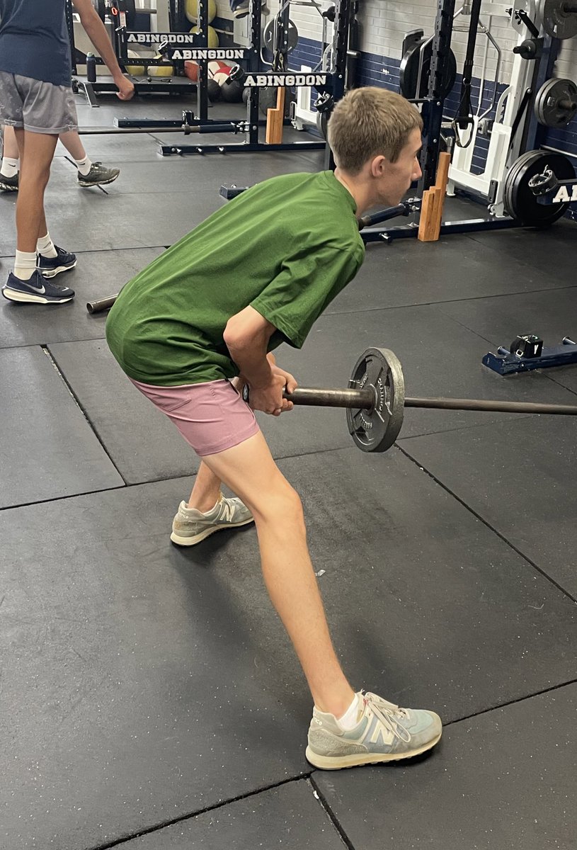StrengthAhs's tweet photo. Getting the week off right w/our “Sweep the Sheds” mentality. 

Laying the foundation. 

#AbingdonBuilt https://t.co/ioVXbtf7O6
