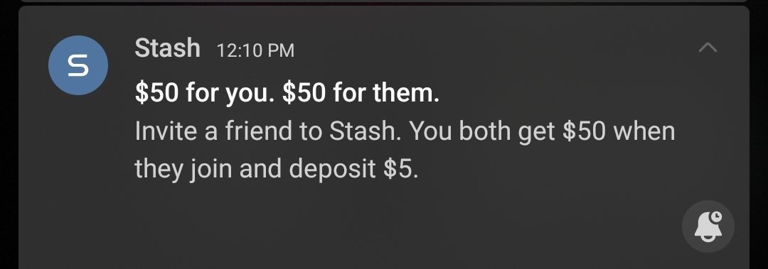 Trupsalms's tweet photo. #stash I’ve been using Stash to invest—you should try it! If you sign up for Stash with my link and add cash, we'll both get $50 to invest 🎁 https://t.co/Y4Z6sYNso3 https://t.co/yGjLSMR1ut