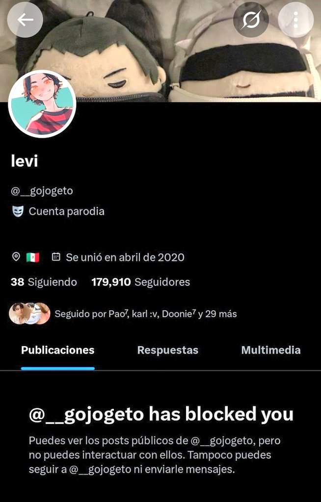 Me pregunto porqué todavía hay gente siguiendo a Levi, siendo que es anti de Hobi y habiendo boicoteado JITB