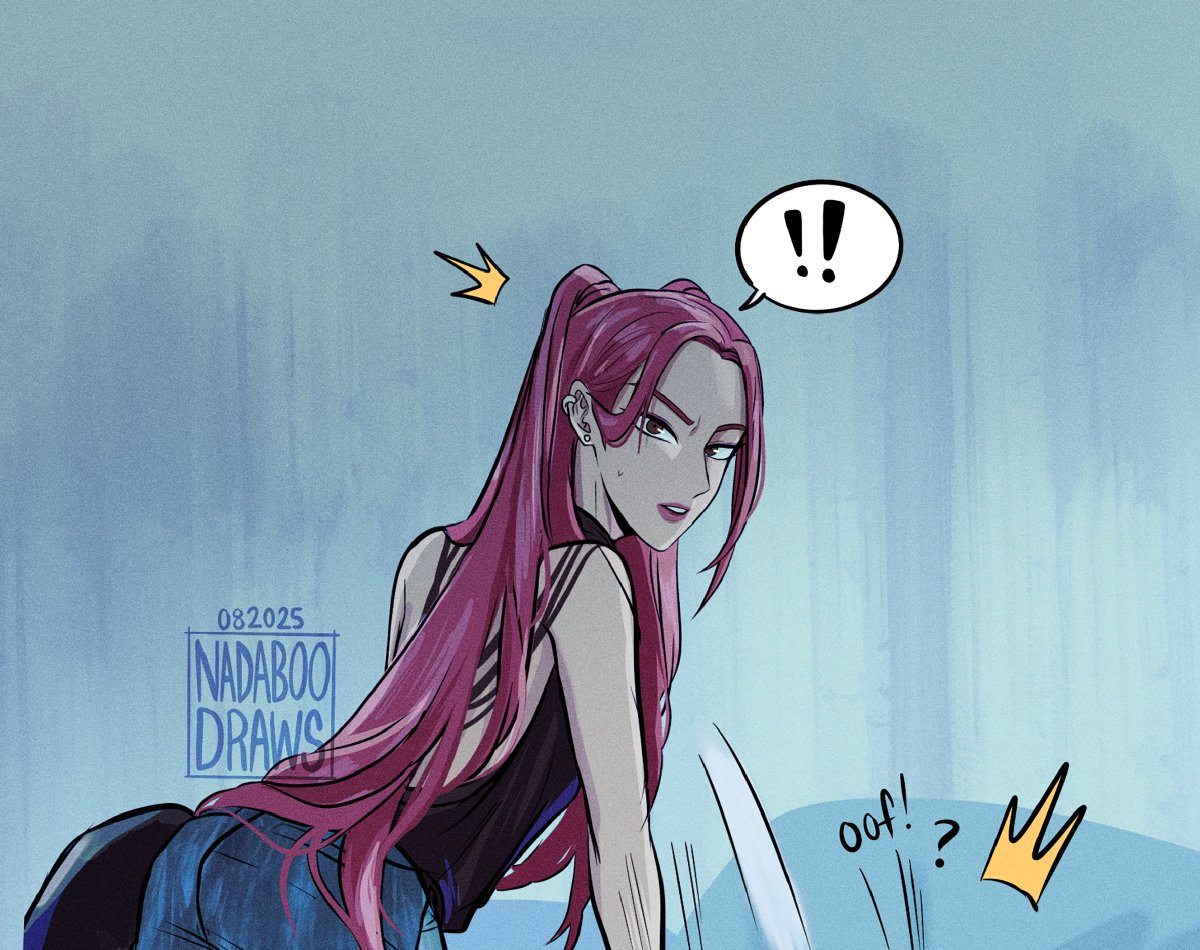 nadaboodraws's tweet photo. One of the girls' night out Pt.2 (1/2)  

Guess who Mira is with?

#KPOPDEMONHUNTERS #mira #romance #abby #miromabby https://t.co/vvuzfM7xYv