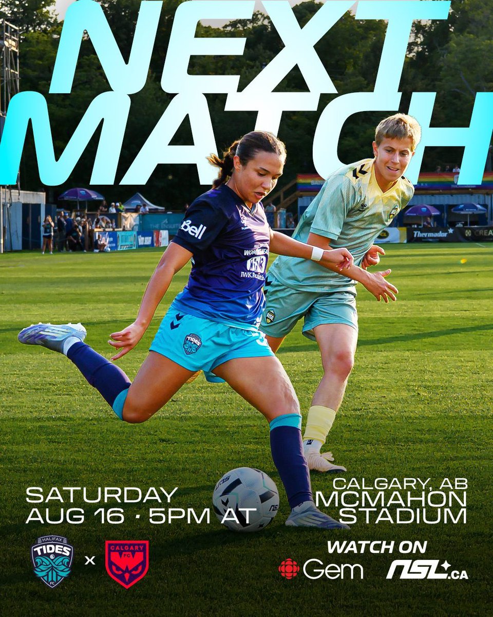 We’re back on the road this Saturday vs <a href="/yycwildfc/">Calgary Wild FC</a> 🌊