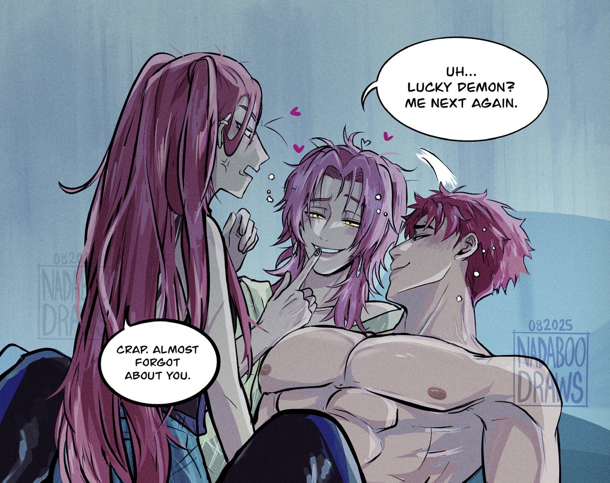 nadaboodraws's tweet photo. One of the girls' night out Pt.2 (2/2)

#KPOPDEMONHUNTERS #mira #romance #abby #miromabby https://t.co/1DahWTpeXZ