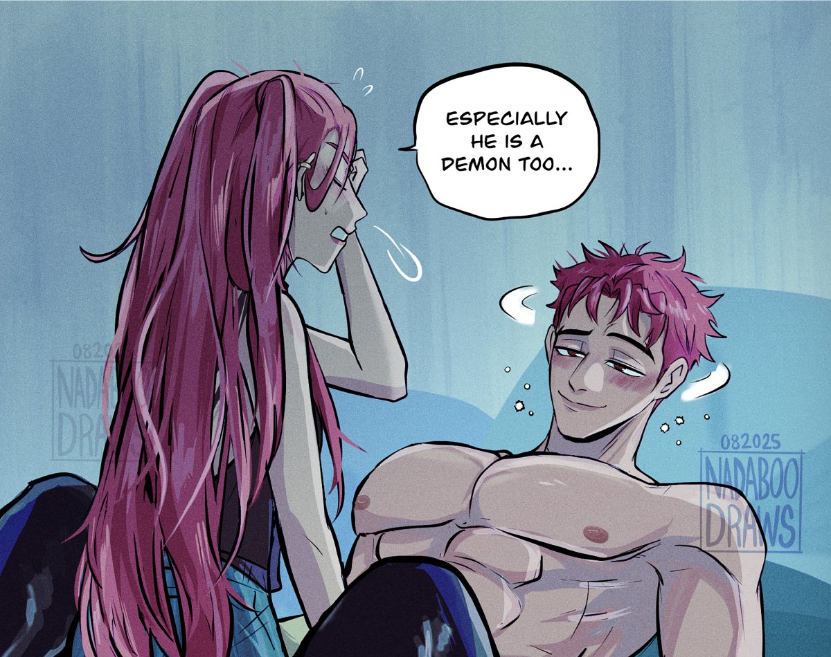 nadaboodraws's tweet photo. One of the girls' night out Pt.2 (2/2)

#KPOPDEMONHUNTERS #mira #romance #abby #miromabby https://t.co/1DahWTpeXZ