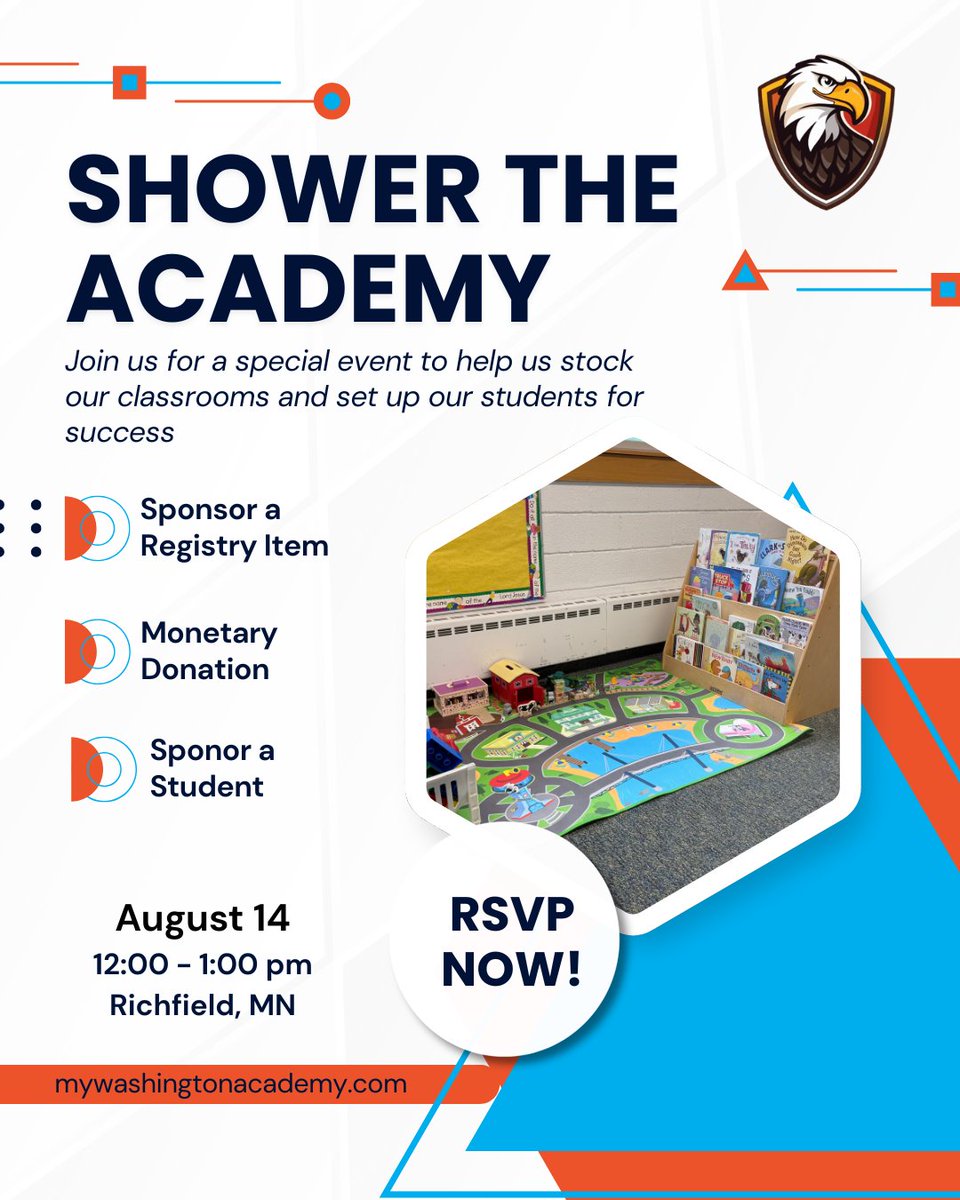 TakeCharge (@takechargeus) on Twitter photo Happening This Week!
Take a tour, meet the teachers, and discover how to help launch Washington Academy’s first school year with strong classrooms and thriving students.
RSVP at the link or email events@k2andcompany.com for more info. platform.gulfpartyline.com/events/august14 Happening This Week!
Take a tour, meet the teachers, and discover how to help launch Washington Academy’s first school year with strong classrooms and thriving students.
RSVP at the link or email events@k2andcompany.com for more info. platform.gulfpartyline.com/events/august14