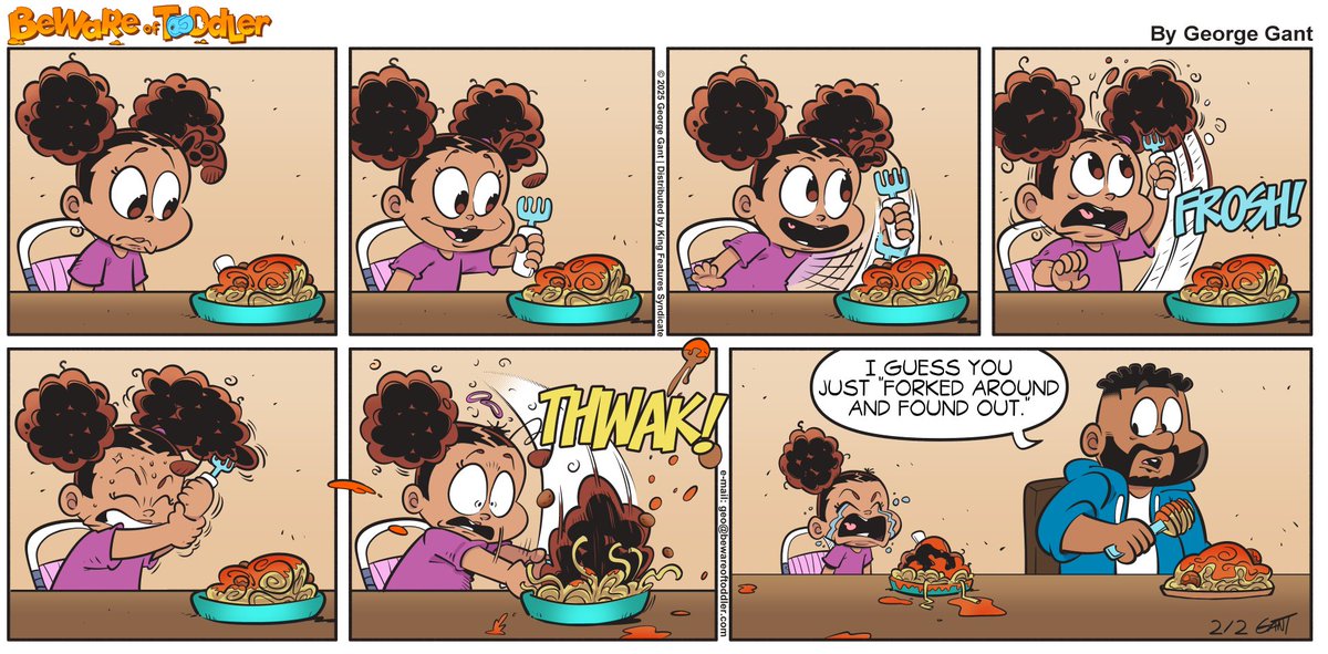 Beware of Toddler - FAFO #Comics #Parenting