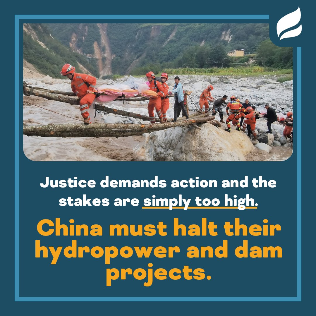 The PRC’s hydropower and dam projects are violating Tibetan’s human rights and damaging #Tibet’s environment.

Read our full Chinese Hydropower report: savetibet.org/chinese-hydrop…