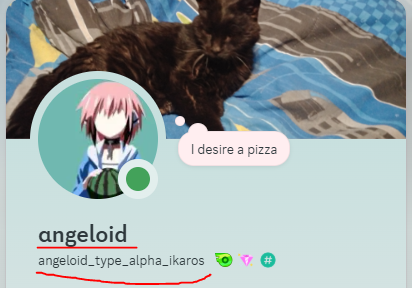 Angeloid_SSBU's tweet photo. If anyone who sees me primarily through twitter wants to contact me in any way in the future, my discord is this (The a is an alpha symbol on the top line)
My dms are always open. 
I'm also not deactivating twitter either but I won't be looking at it hardly at all. https://t.co/wPu35OH9H0