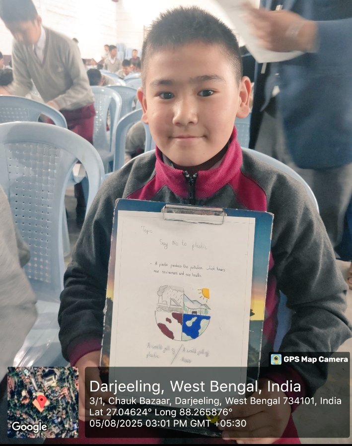 SRBT_College's tweet photo. on 5.8.2025, faculty members &amp; trainees (4th Sem) of SRBT College  attended an Environmental Awareness Program on Plastic Pollution titled 'Keep the Hills Clean and the Future Green' at St. Robert's H. S. School, Darjeeling.
@ugc_india
@EduMinOfIndia
@rdnss_kolkata
@NCTE_Official https://t.co/6PzQtsXXFw