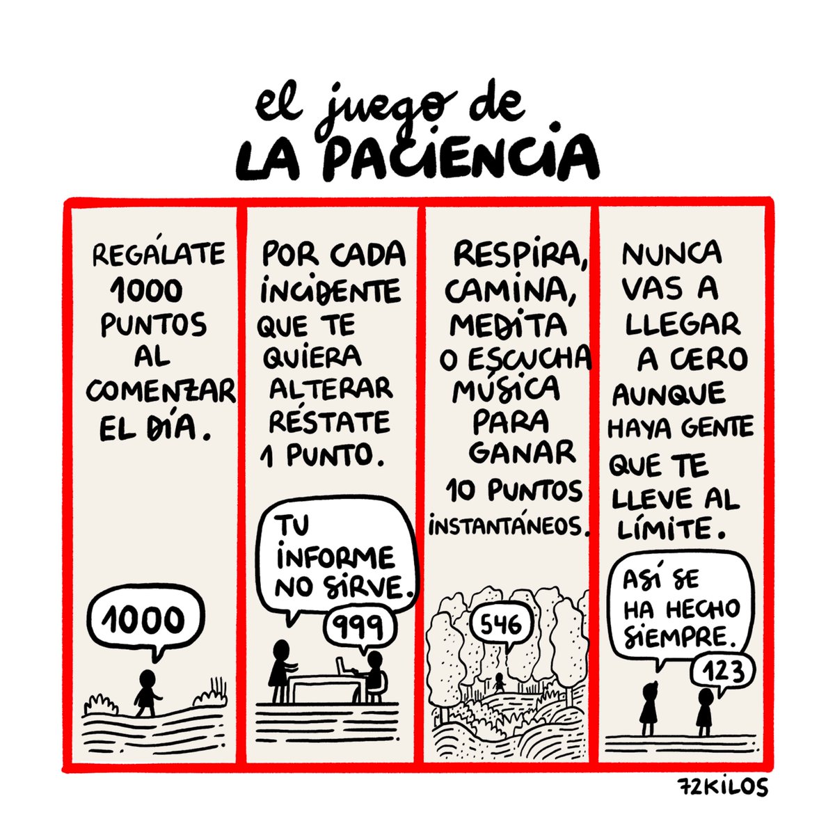 El juego de la paciencia.
