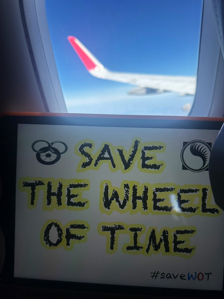 gilvannav's tweet photo. Keep the wheel turning!! 
💚💙❤️🤎💛🩶🤍

#saveWOT
#TheWheelOfTime https://t.co/cVrsUrQK4m