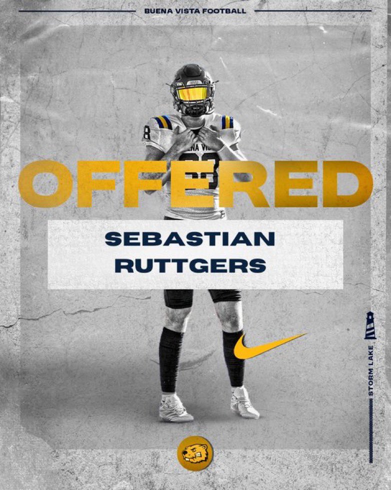 Sebastian Ruttgers (@sebastian_rutt2) on Twitter photo After a great conversation with <a href="/CoachEHubbard/">Coach Hubbard</a> i’m blessed to have received an offer at Buena Vista University #AGTG After a great conversation with <a href="/CoachEHubbard/">Coach Hubbard</a> i’m blessed to have received an offer at Buena Vista University #AGTG
