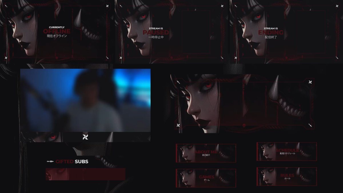 jucrydesigns's tweet photo. Some recent Stream Packs https://t.co/E3i50MbWQd