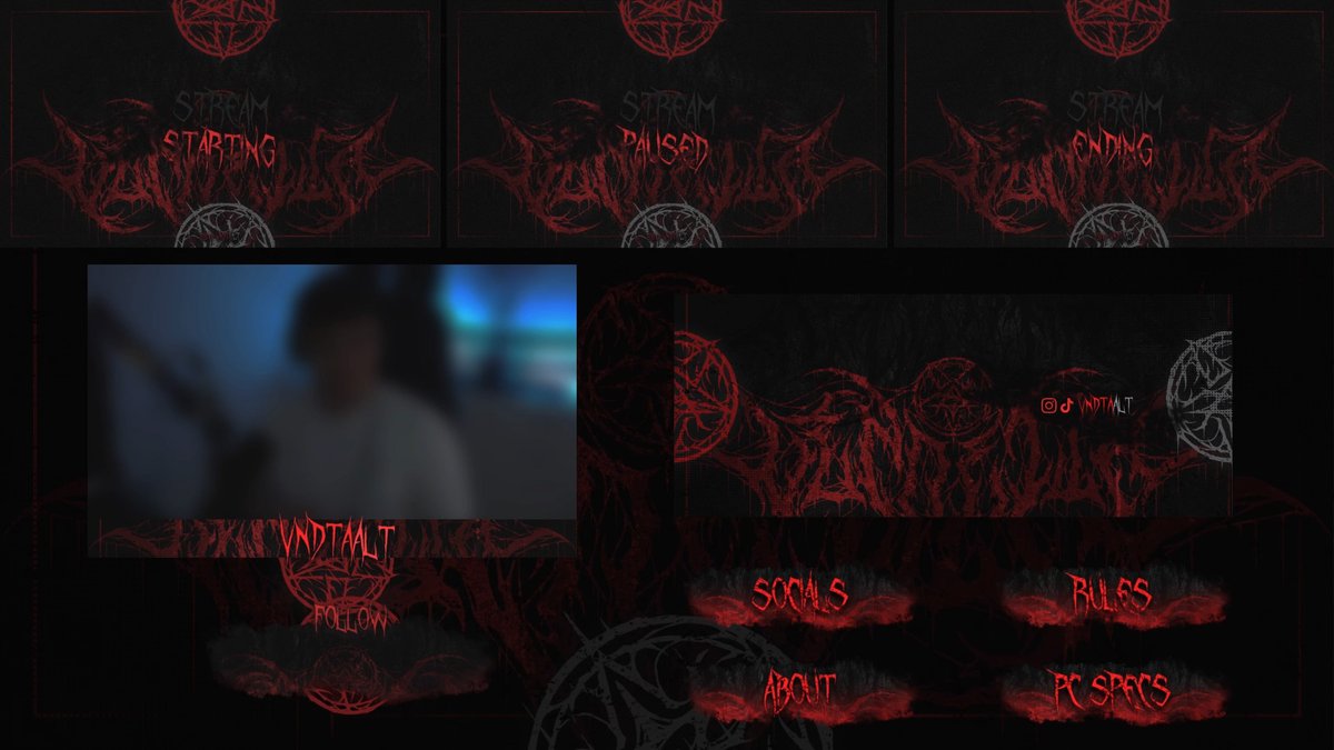 jucrydesigns's tweet photo. Some recent Stream Packs https://t.co/E3i50MbWQd