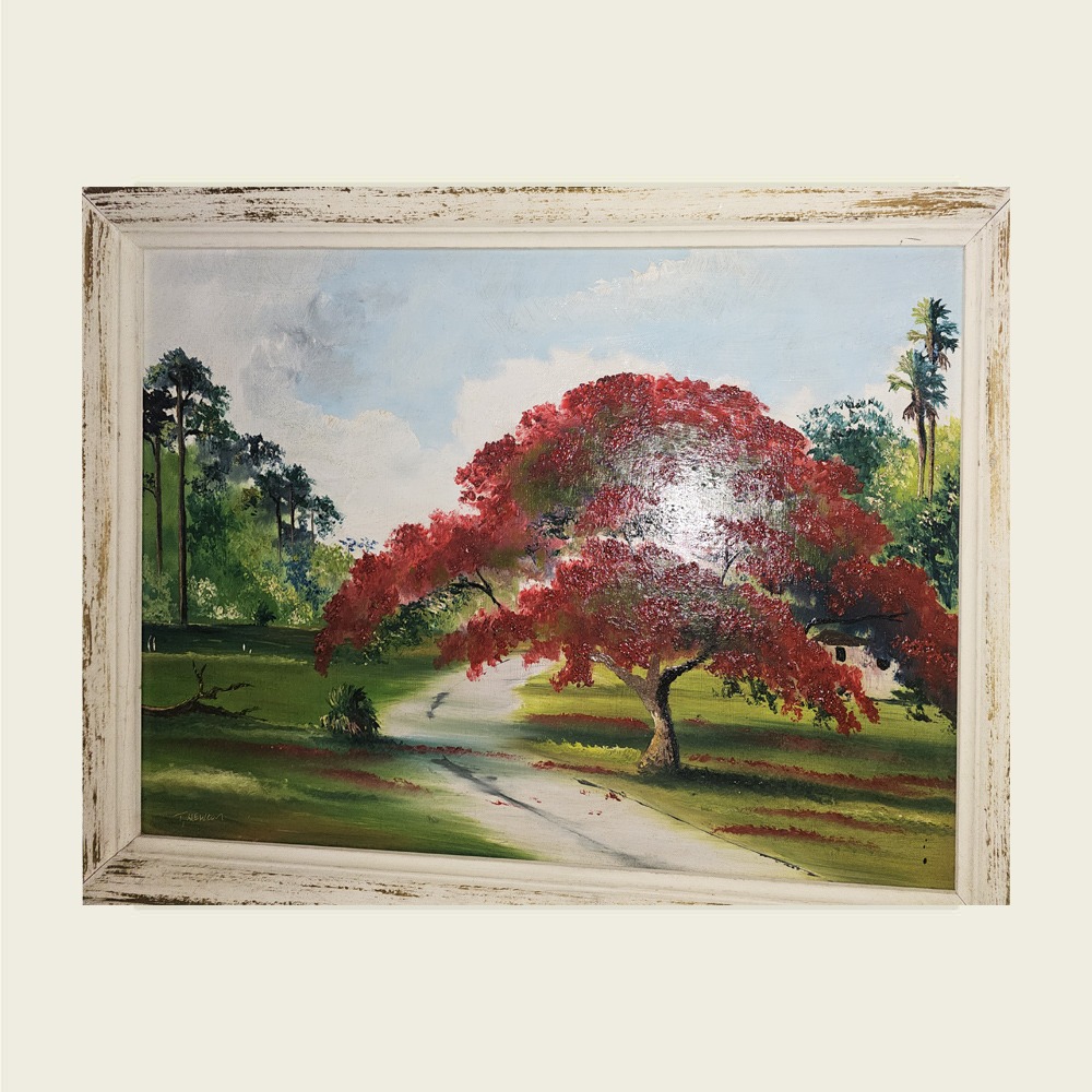 HighwaymenAC's tweet photo. Artwork Name: Poinciana, Dirt path, Hidden House
Artist: Tracy Newton, Surface: Masonite, Size: 36x24, 
Please Visit: https://t.co/7t1vMRQPSI

#highwaymenart #AIBlack #highwaymenartist #highwaymenartists #highwaymenartlove #floridaartist #miamiartist #artwork #artworkshop https://t.co/Og8ADMvIwK
