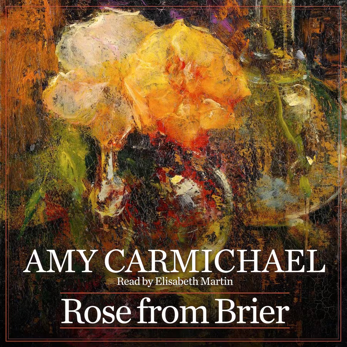 ONEAudiobooks's tweet photo. Amy Carmichael’s candid reflections on chronic pain and illness—shared through letters, devotions, hymns, and poems—reveal both her struggles and the hope she found in Christ. Offering comfort to those in suffering, this classic is now available from ONE Audiobooks. https://t.co/cpIX1c4srg