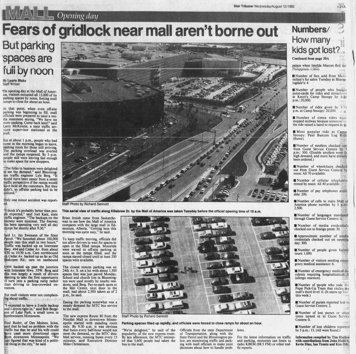 WHENESOTA's tweet photo. Fun? Fact: #OTD in 1992 MOA opens its doors. #MetStadium #MetCenter
https://t.co/GhUHRi6Anm https://t.co/Ed47McpC9q
