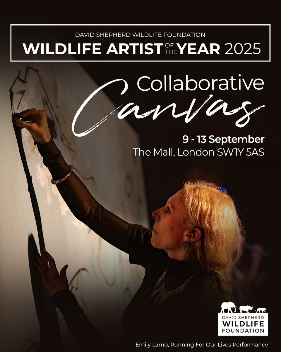 DSWFWildlife's tweet photo. This WAY, we’re unveiling The #CollaborativeCanvas 🎨
From first-time painters to WAY alumni, all are invited to pick up a brush and help bring this masterpiece to life.
One shared message: our wildlife is worth fighting for.
Plan your visit🔗https://t.co/zn2m7wxwBu https://t.co/NJHZ8m79jS