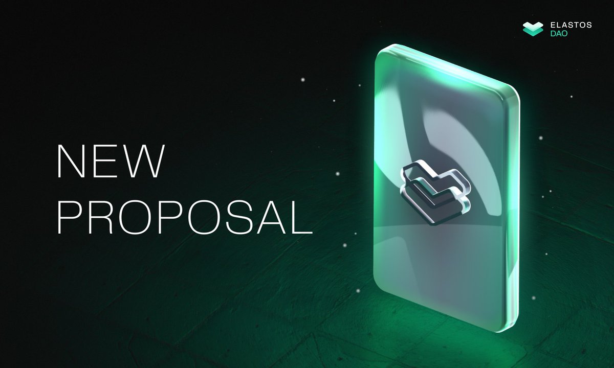ElastosDAO's tweet photo. Suggestion #341 titled "ELA main chain listing on MEXC Global" has been advanced to Elastos DAO Proposal #198 by iggispopis CRC.

The Council will now proceed with voting.

Follow the voting updates through the link below. 👇
https://t.co/XwjD4wSMrb https://t.co/HVLwAEcdAr