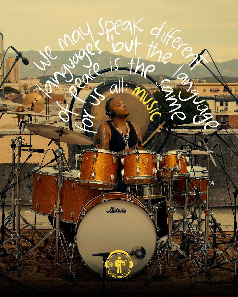 playing4change's tweet photo. 💛 Let the music move you — and move the world with us. https://t.co/NOq6z9KDf5