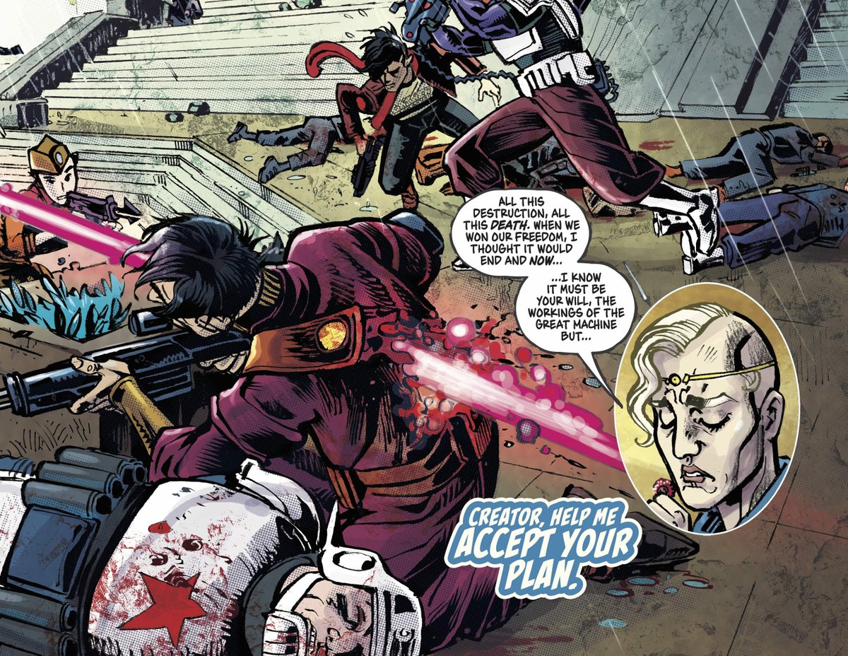 Every issue of FREE PLANET is a full meal – action, drama, geopolitics, charts, maps, essays and more – a comic that takes a entire month to fully absorb. FREE PLANET #4 lands in comic shops Wednesday, August 13.

FREE PLANET #4 preview: bit.ly/FreePlanet4